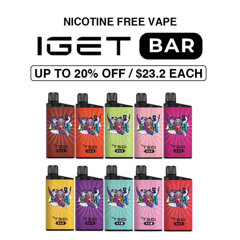 nicotine free iget bar bundle