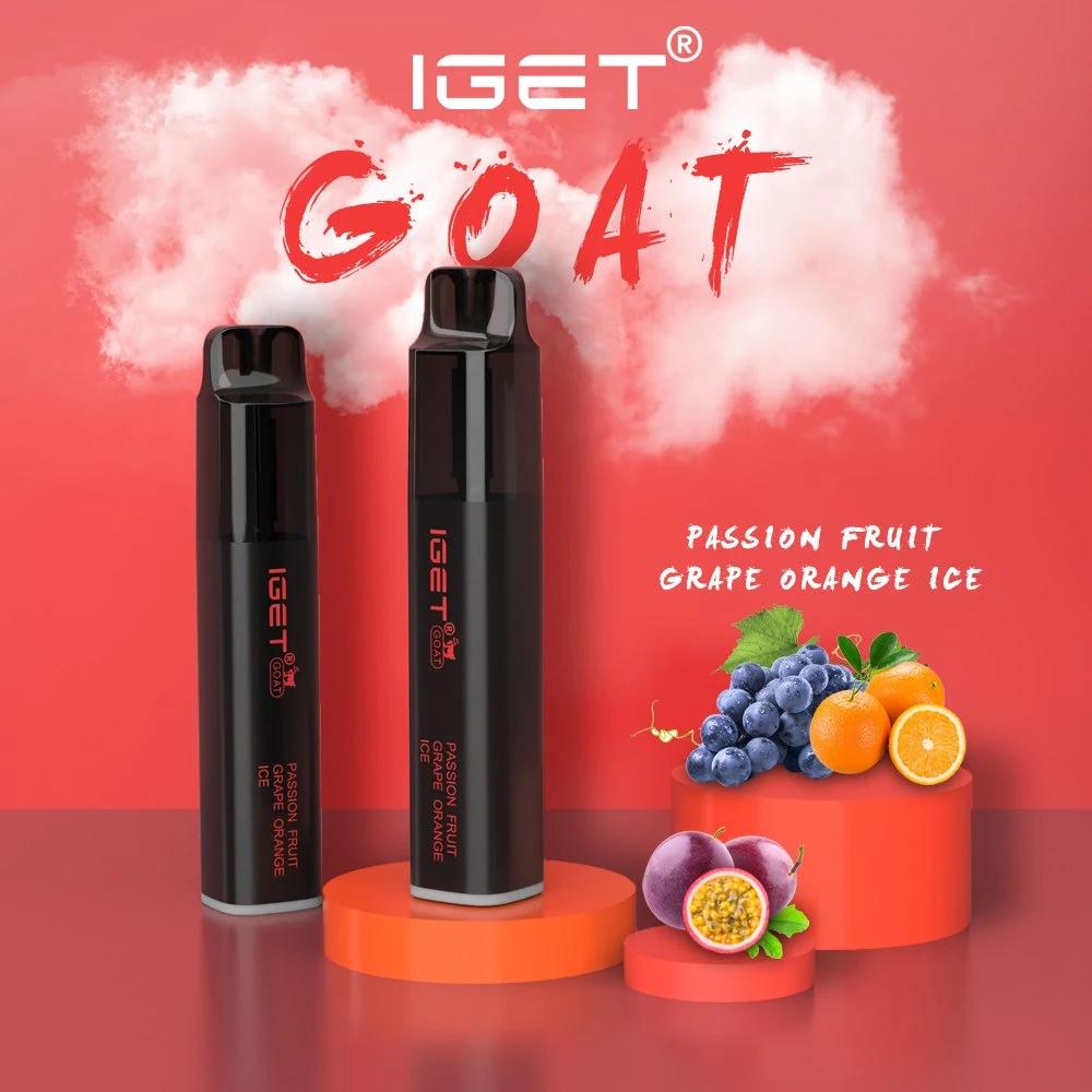 nicotine free iget goat passion fruit grape orange ice pic