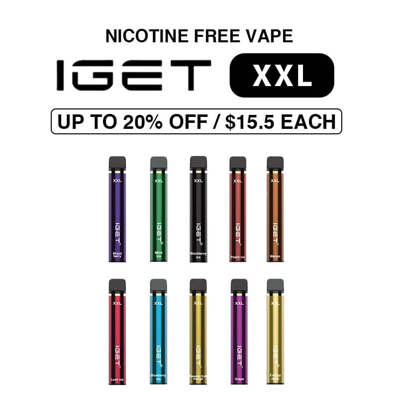 nicotine free iget xxl bundle