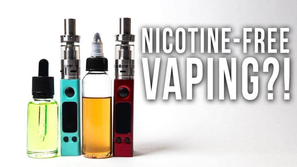 nicotine-free vaping