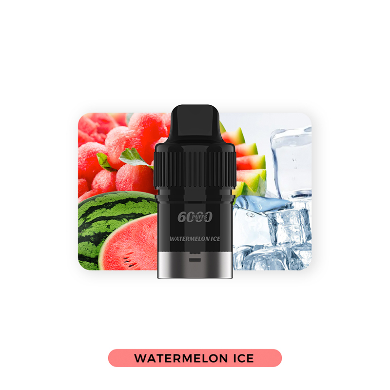 watermelon ice iget bar plus pod 6000 puffs